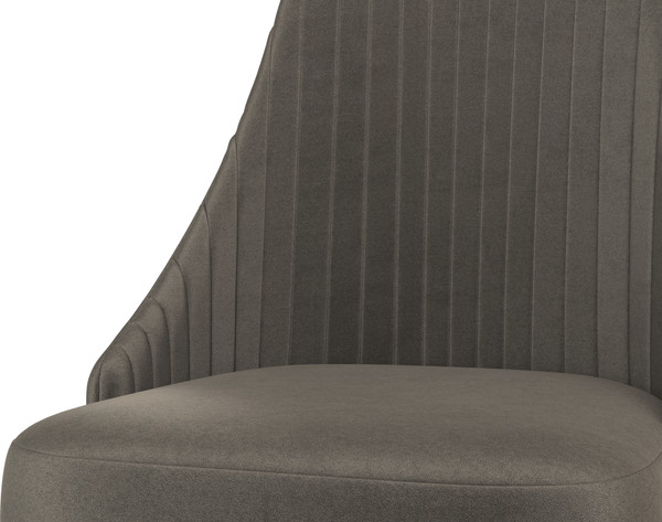 Изображение товара Стул Олмеко Лион (велюр конфетти стоун/белый)