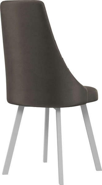 Изображение товара Стул Олмеко Лион (велюр конфетти стоун/белый)