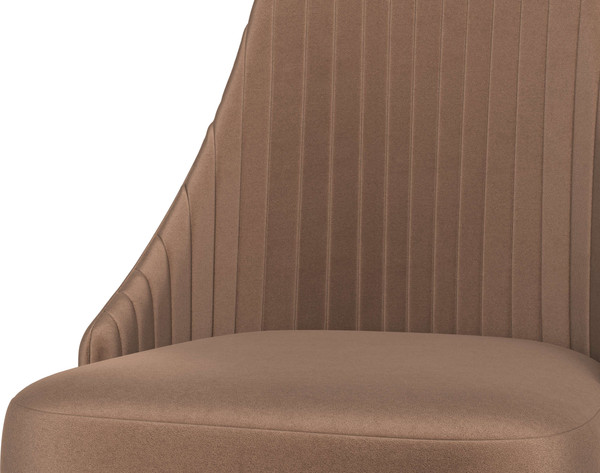 Изображение товара Стул Олмеко Лион (велюр конфетти корица/белый)