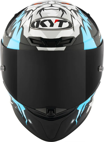 Изображение товара Мотошлем KYT Tt-Revo Masia Rep. Winter Test Y6TR0019.4 (M, черный/белый/синий)