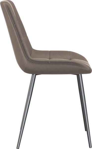 Изображение товара Стул Олмеко Кварта К (велюр конфетти мокко/черный)