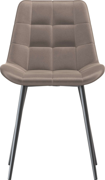 Изображение товара Стул Олмеко Кварта К (велюр конфетти мокко/черный)