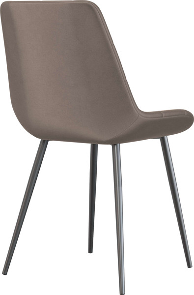 Изображение товара Стул Олмеко Кварта К (велюр конфетти мокко/черный)