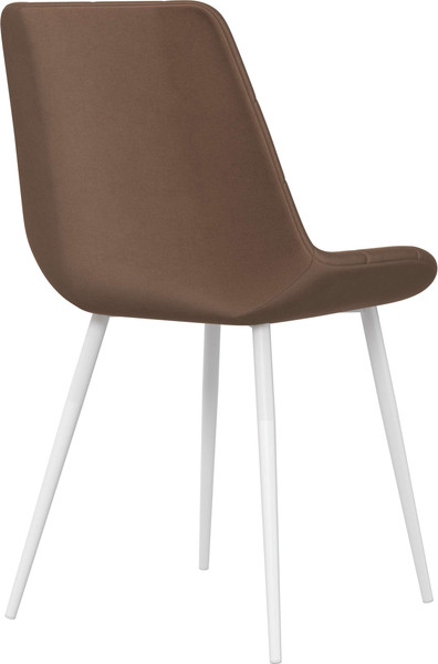 Изображение товара Стул Олмеко Кварта К (велюр конфетти корица/белый)