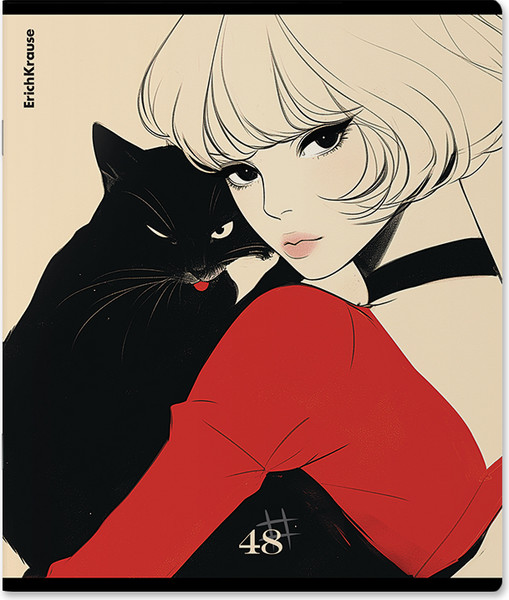 Изображение товара Тетрадь Erich Krause Elegant Style / 56316 (48л, клетка)