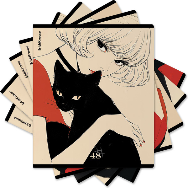 Изображение товара Тетрадь Erich Krause Elegant Style / 56316 (48л, клетка)