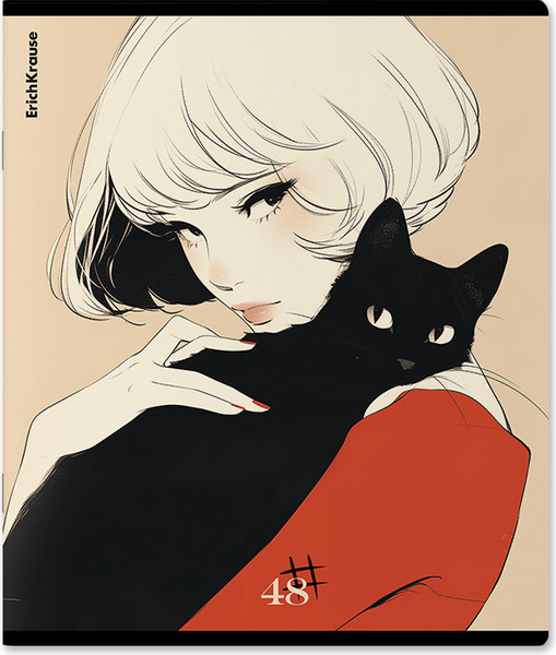 Изображение товара Тетрадь Erich Krause Elegant Style / 56316 (48л, клетка)