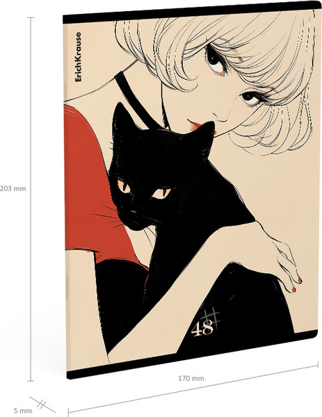 Изображение товара Тетрадь Erich Krause Elegant Style / 56316 (48л, клетка)