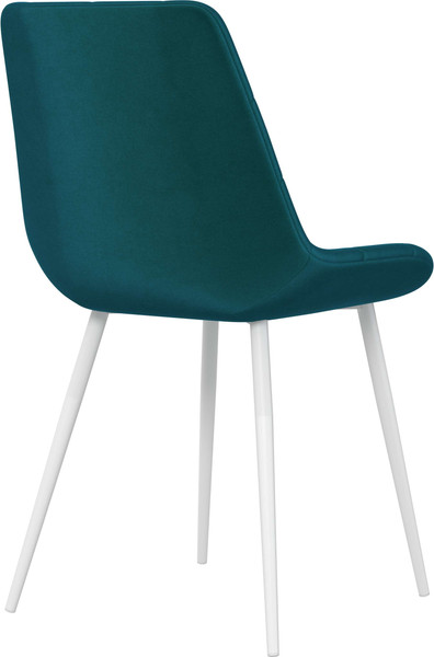 Изображение товара Стул Олмеко Кварта К (велюр конфетти изумруд/белый)