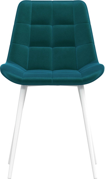 Изображение товара Стул Олмеко Кварта К (велюр конфетти изумруд/белый)