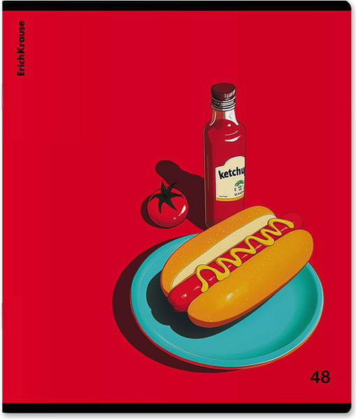 Изображение товара Тетрадь Erich Krause Cheat Meal / 64860 (48л, клетка)