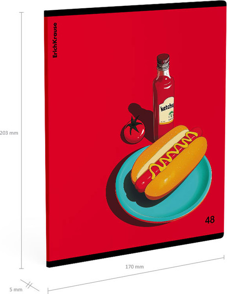 Изображение товара Тетрадь Erich Krause Cheat Meal / 64860 (48л, клетка)