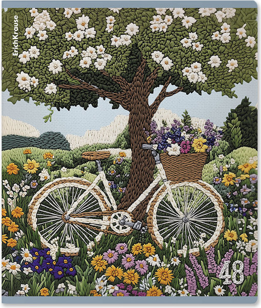 Изображение товара Тетрадь Erich Krause Fancy Field / 64866 (48л, клетка)