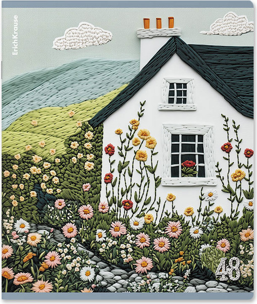 Изображение товара Тетрадь Erich Krause Fancy Field / 64866 (48л, клетка)