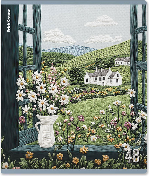 Изображение товара Тетрадь Erich Krause Fancy Field / 64866 (48л, клетка)