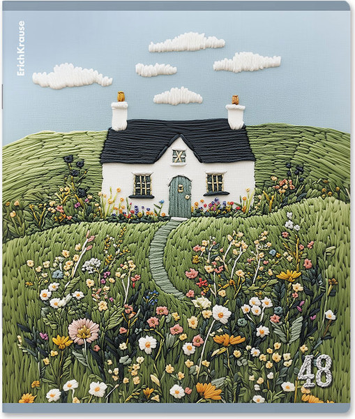 Изображение товара Тетрадь Erich Krause Fancy Field / 64866 (48л, клетка)