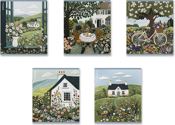 Изображение товара Тетрадь Erich Krause Fancy Field / 64866 (48л, клетка)