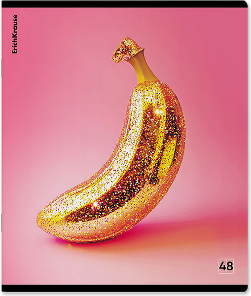 Изображение товара Тетрадь Erich Krause Glow Food / 65555 (48л, клетка)
