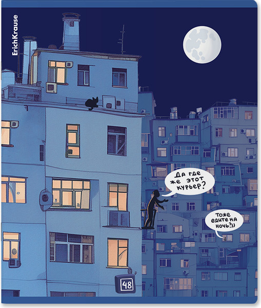 Изображение товара Тетрадь Erich Krause Windows / 63311 (48л, клетка)