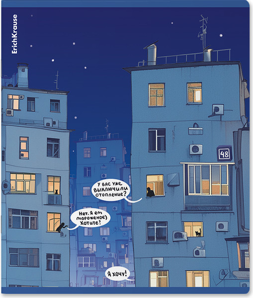 Изображение товара Тетрадь Erich Krause Windows / 63311 (48л, клетка)