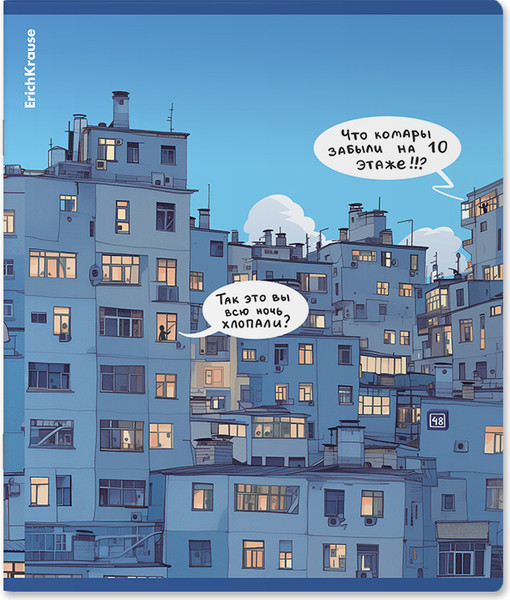 Изображение товара Тетрадь Erich Krause Windows / 63311 (48л, клетка)