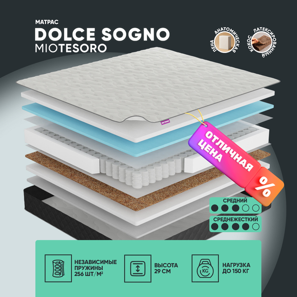 Матрас Mio Tesoro Dolce Sogno 160x200