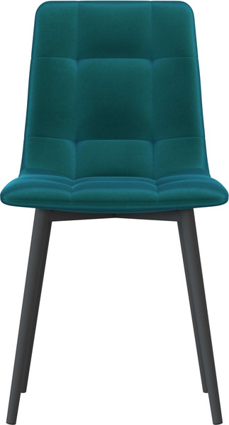 Изображение товара Стул Олмеко Белла К (велюр конфетти изумруд/черный)