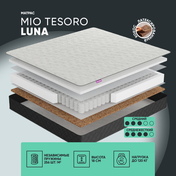 Изображение товара Матрас Mio Tesoro Luna 100x200