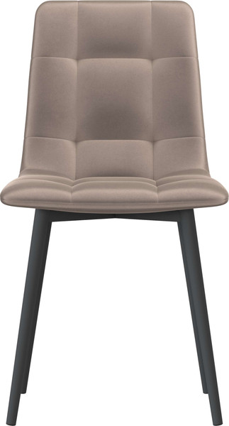Изображение товара Стул Олмеко Белла К (велюр конфетти мокко/черный)
