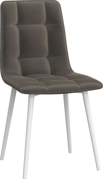 Изображение товара Стул Олмеко Белла К (велюр конфетти стоун/белый)