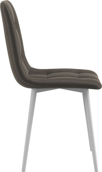 Изображение товара Стул Олмеко Белла К (велюр конфетти стоун/белый)