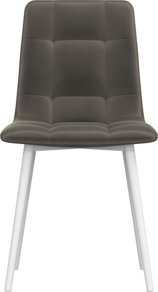 Изображение товара Стул Олмеко Белла К (велюр конфетти стоун/белый)