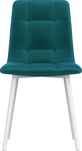 Изображение товара Стул Олмеко Белла К (велюр конфетти изумруд/белый)