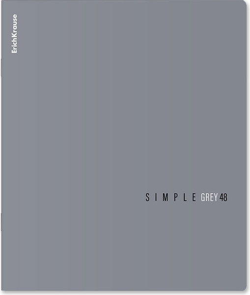 Изображение товара Тетрадь Erich Krause Simple Color / 63321 (48л, клетка)