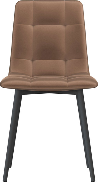 Изображение товара Стул Олмеко Белла К (велюр конфетти корица/черный)