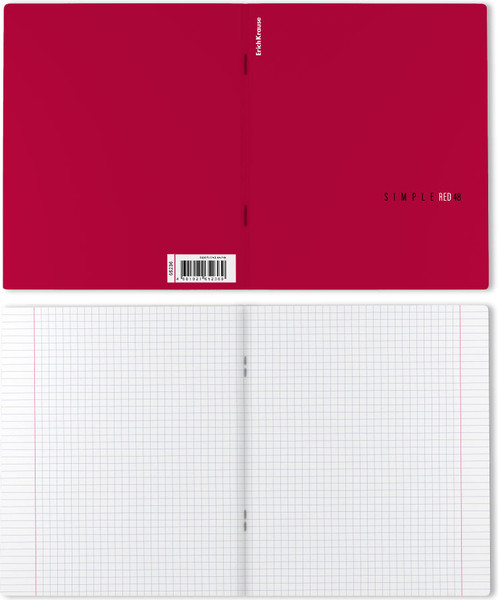 Изображение товара Тетрадь Erich Krause Simple Color / 65236 (48л, клетка)