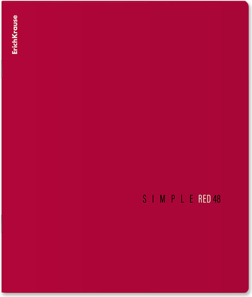 Изображение товара Тетрадь Erich Krause Simple Color / 65236 (48л, клетка)