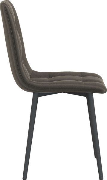 Изображение товара Стул Олмеко Белла К (велюр конфетти стоун/черный)