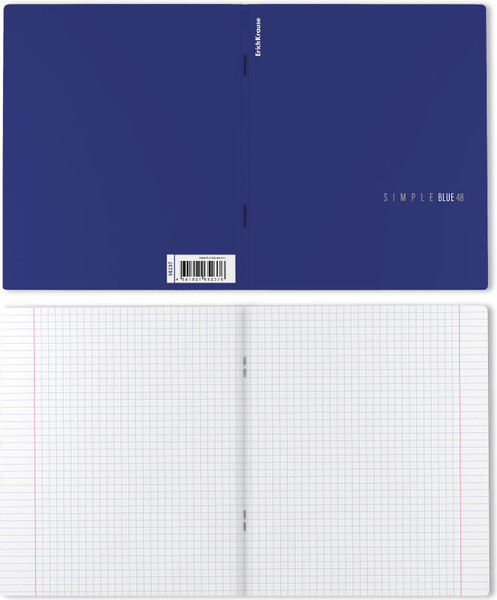 Изображение товара Тетрадь Erich Krause Simple Color / 65237 (48л, клетка)