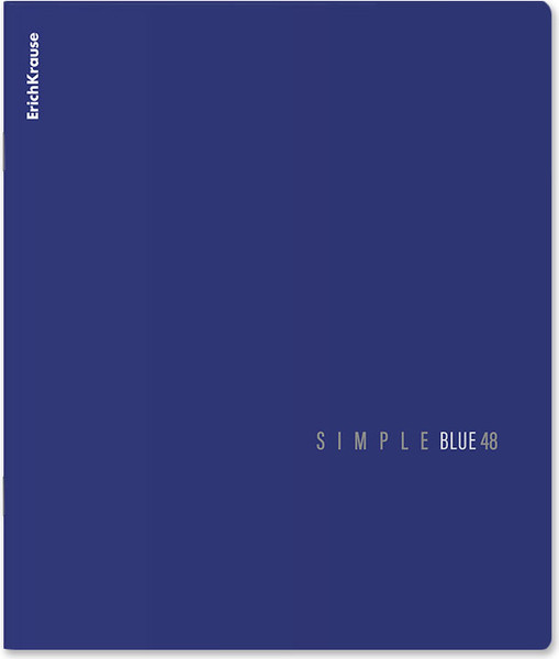 Изображение товара Тетрадь Erich Krause Simple Color / 65237 (48л, клетка)