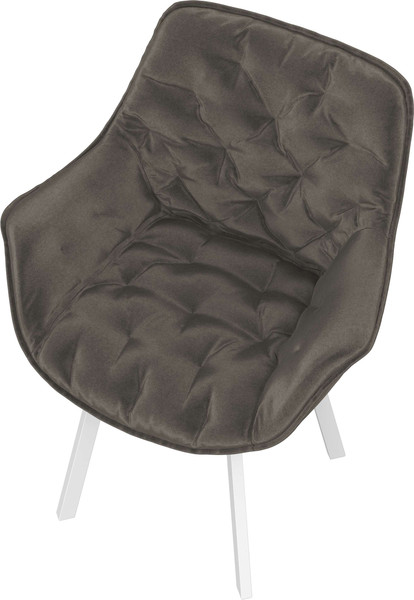 Изображение товара Стул Олмеко Квинта (велюр конфетти стоун/белый)