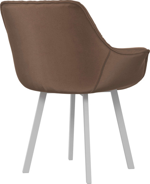 Изображение товара Стул Олмеко Квинта (велюр конфетти корица/белый)