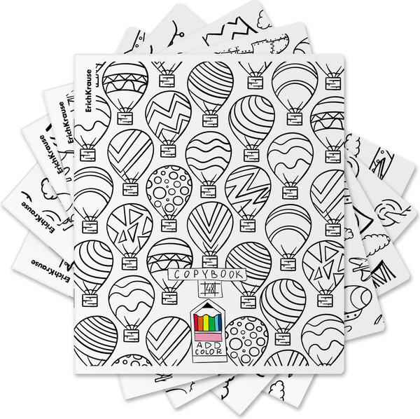 Изображение товара Тетрадь Erich Krause Add Color. In the Sky / 58274 (48л, клетка)