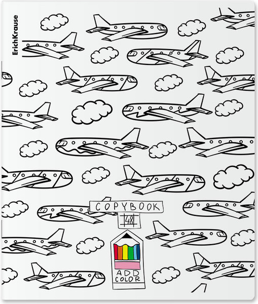 Изображение товара Тетрадь Erich Krause Add Color. In the Sky / 58274 (48л, клетка)