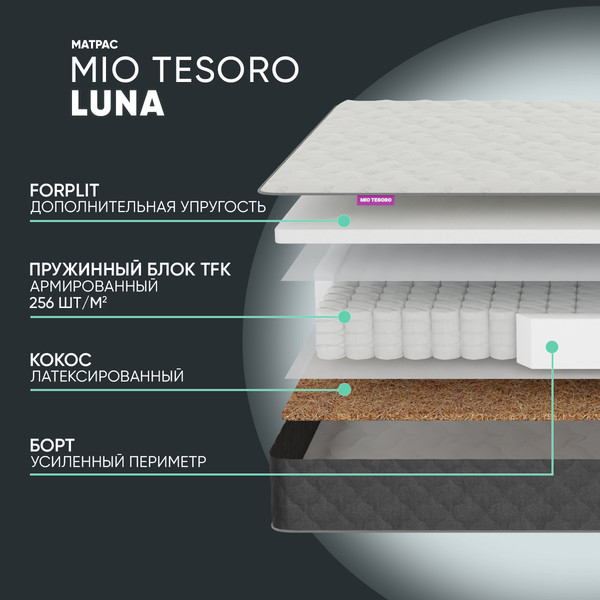 Изображение товара Матрас Mio Tesoro Luna 160x190