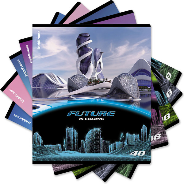 Изображение товара Тетрадь Erich Krause Future / 60602 (48л, клетка)