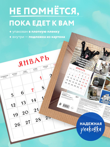 Изображение товара Календарь настенный Эксмо Я не вывожу! 2026 год (9785042189463)
