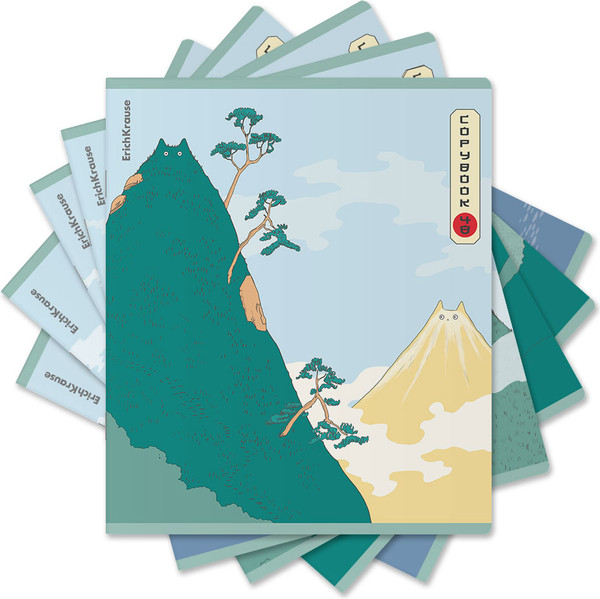 Изображение товара Тетрадь Erich Krause Найди кота / 60604 (48л, клетка)