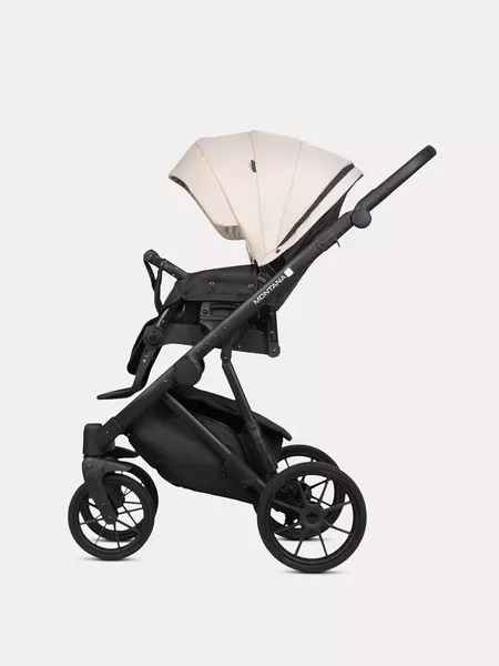 Изображение товара Детская универсальная коляска Riko Montana X Plus 3 в 1 (коричневый-бежевый)