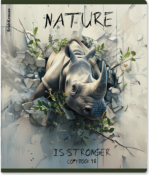 Изображение товара Тетрадь Erich Krause Nature Power / 63302 (48л, клетка)